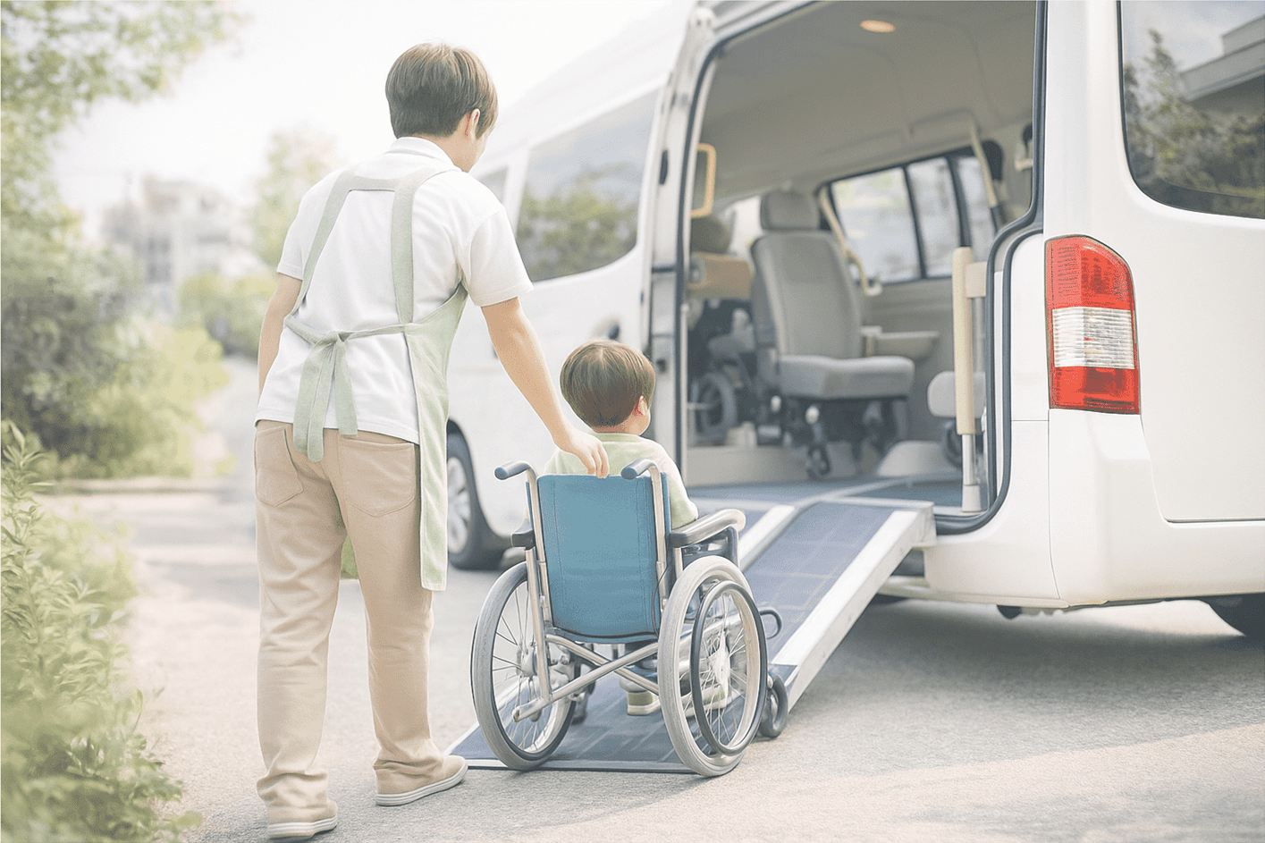 ゆーかりでの療育活動の様子